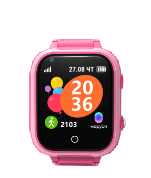 Купить Часы с GPS трекером Geozon IQ Pink (G-W17PNK) 